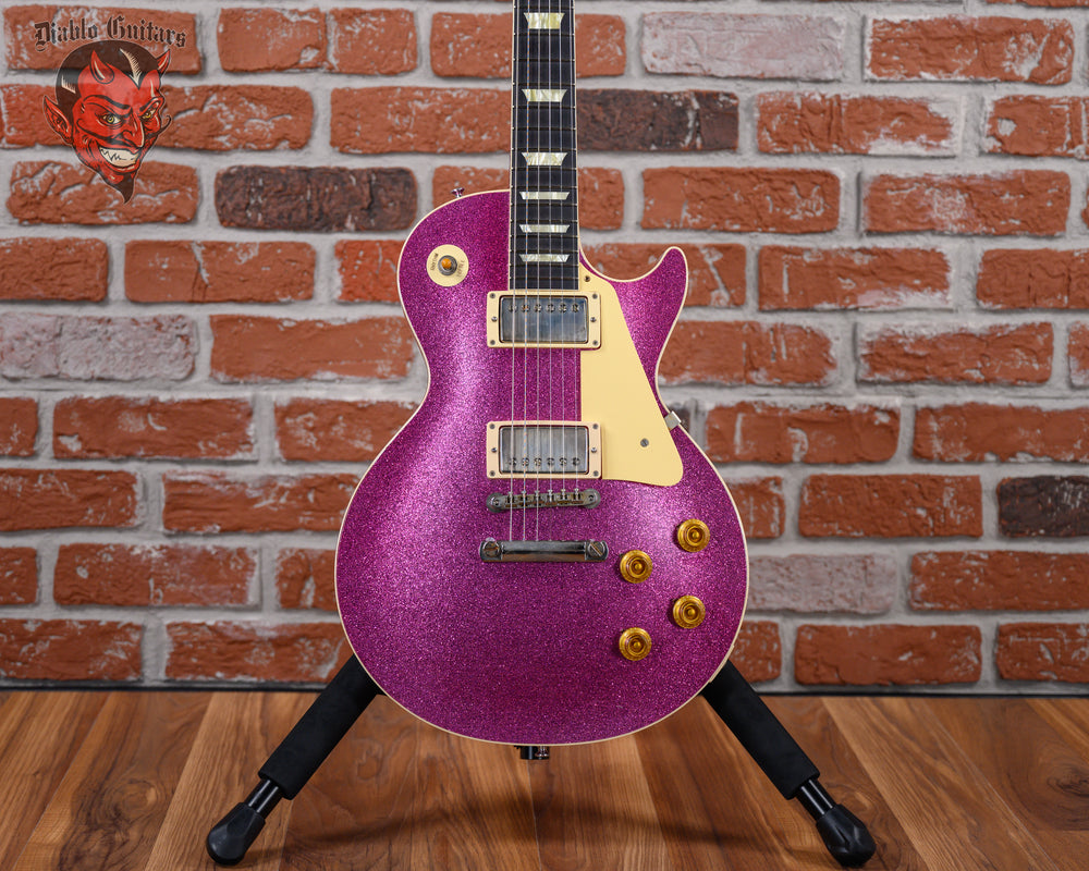 Gibson Custom Shop Dealer Select ‘57 Les Paul Murphy Lab Pink Sparkle Ultra Light Aging 2024 w/OHSC