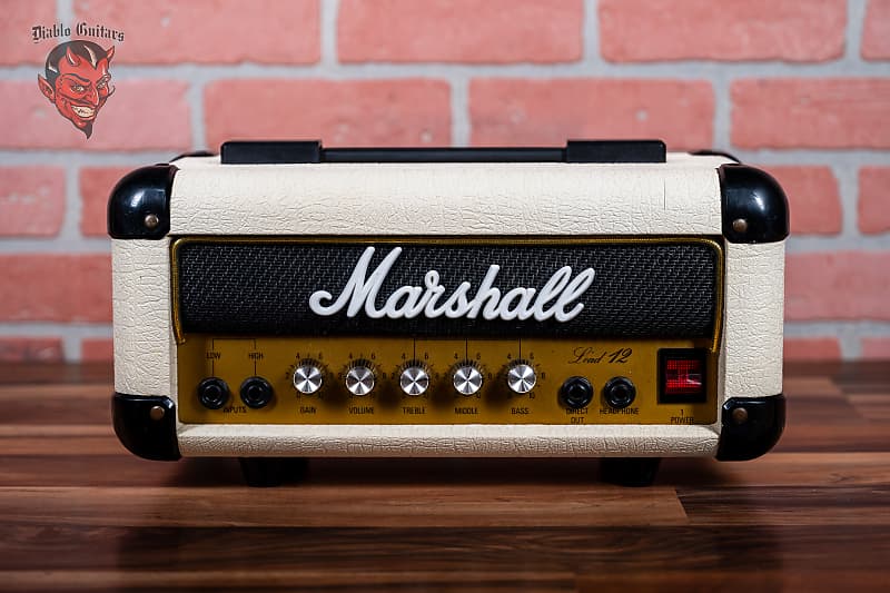 Marshall 3005 Lead 12 Master Volume Mini Stack White