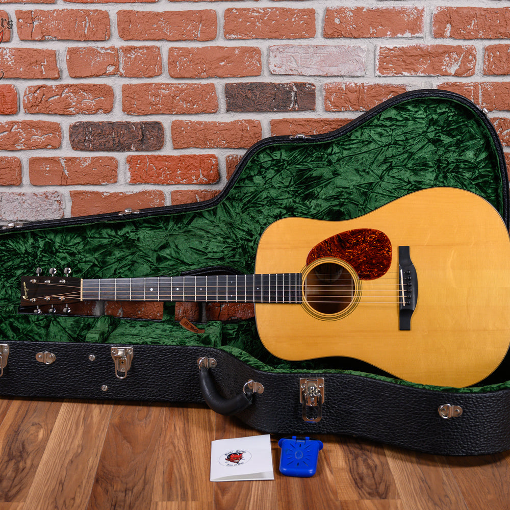 Bourgeois Custom D with Adirondack Spruce Top and Figured Mahogany Back Natural 2010 w/OHSC