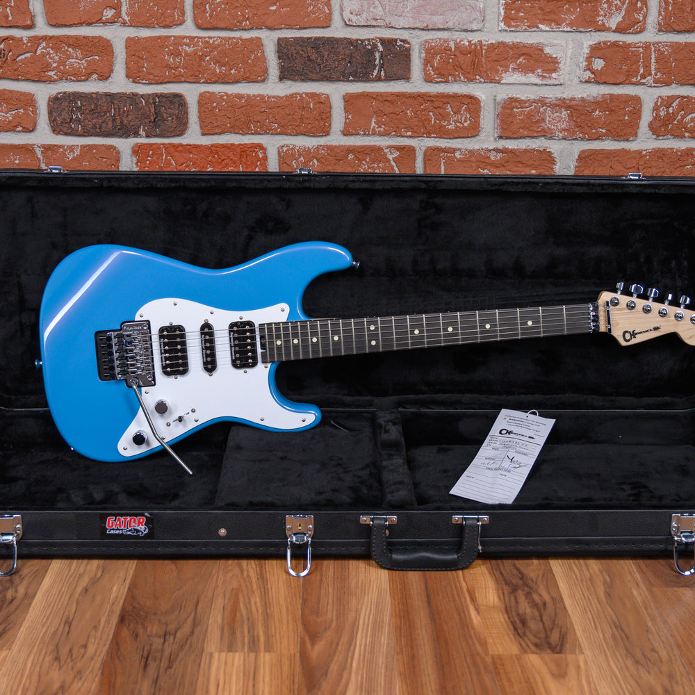 Charvel Pro-Mod So-Cal Style 1 HSH FR E Robin's Egg Blue w/Free Gator Case (B-stock)