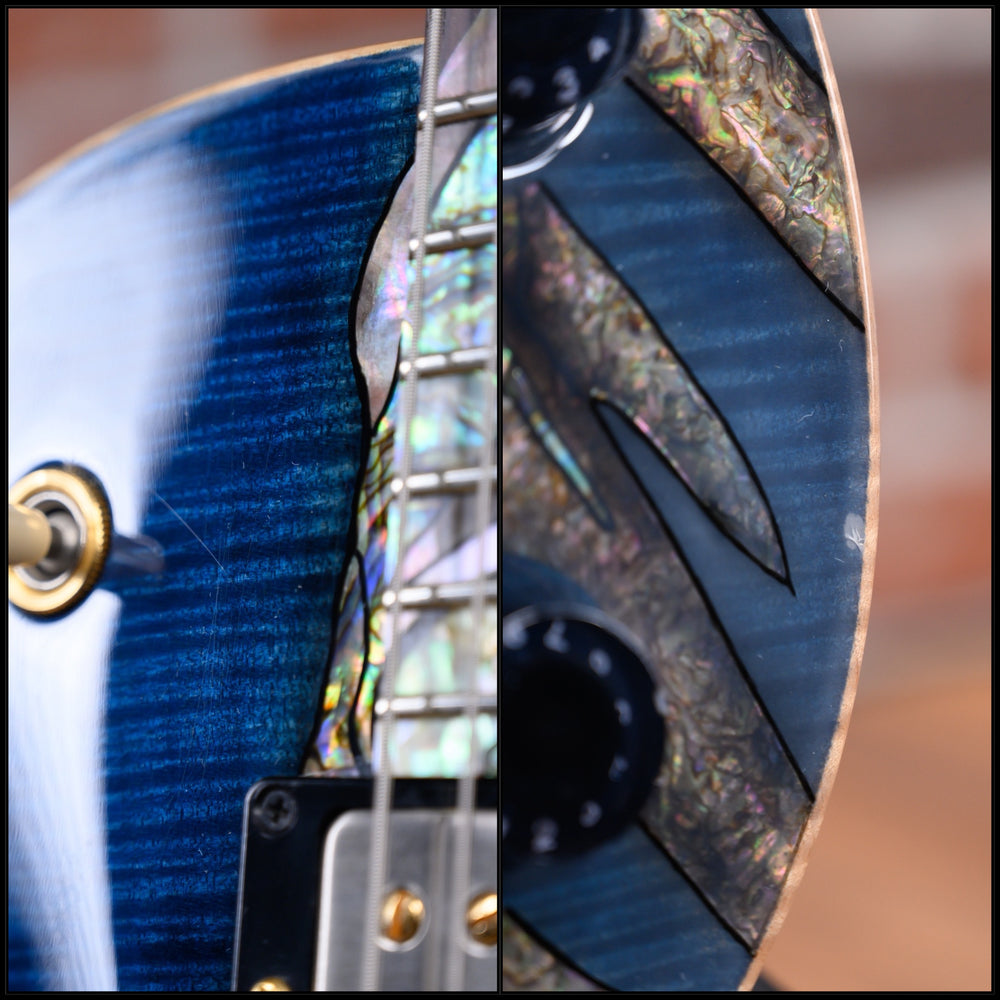 
                      
                        PRS Dragon 2002 Series #32 Curly Maple Top Whale Blue w/Brazilian Rosewood Neck 2002 w/OHSC
                      
                    