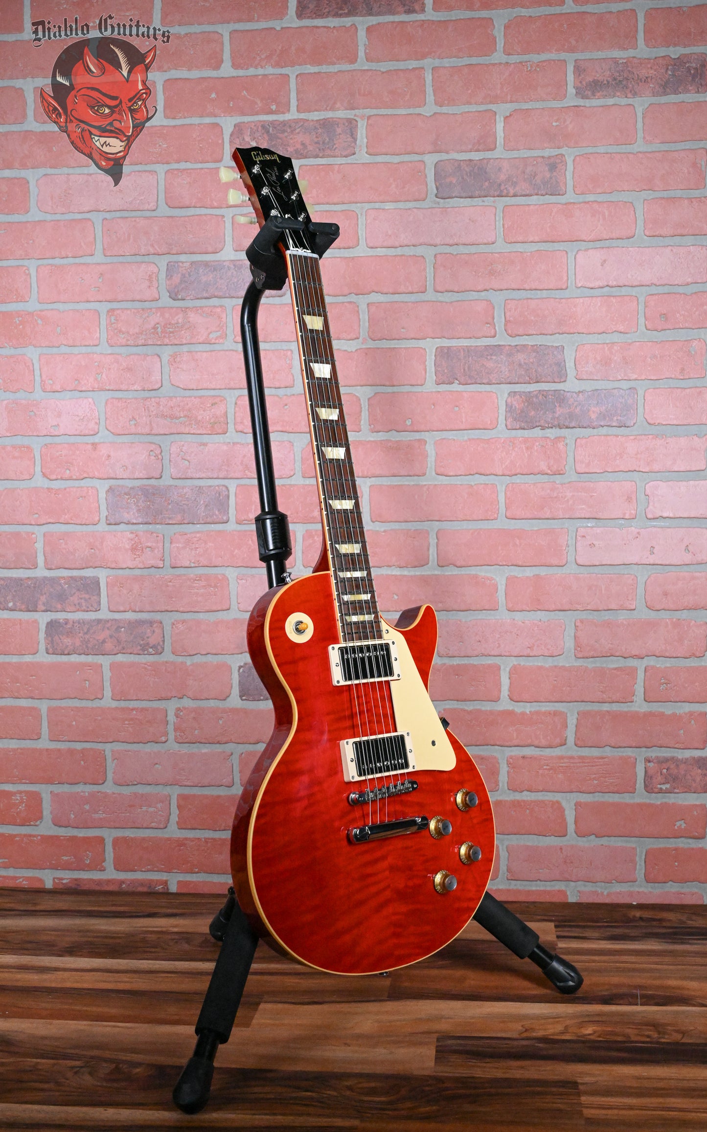 Gibson Custom Shop Beauty of The Burst 1960 Reissue Les Paul Standard Flame Maple Top Cherry Red 2019 w/OHSC