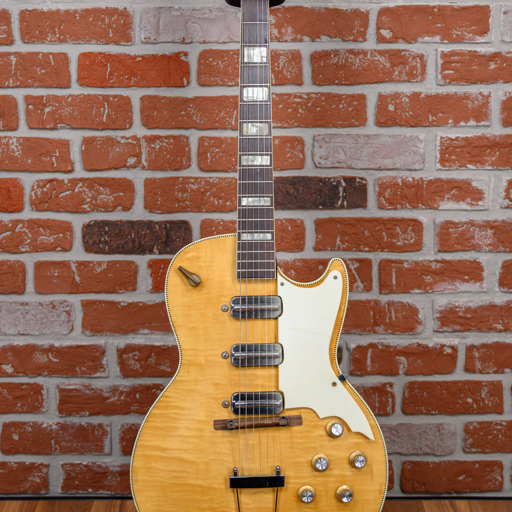 
                      
                        Silvertone Model 57 1445L Blonde Early 1960's w/OHSC
                      
                    