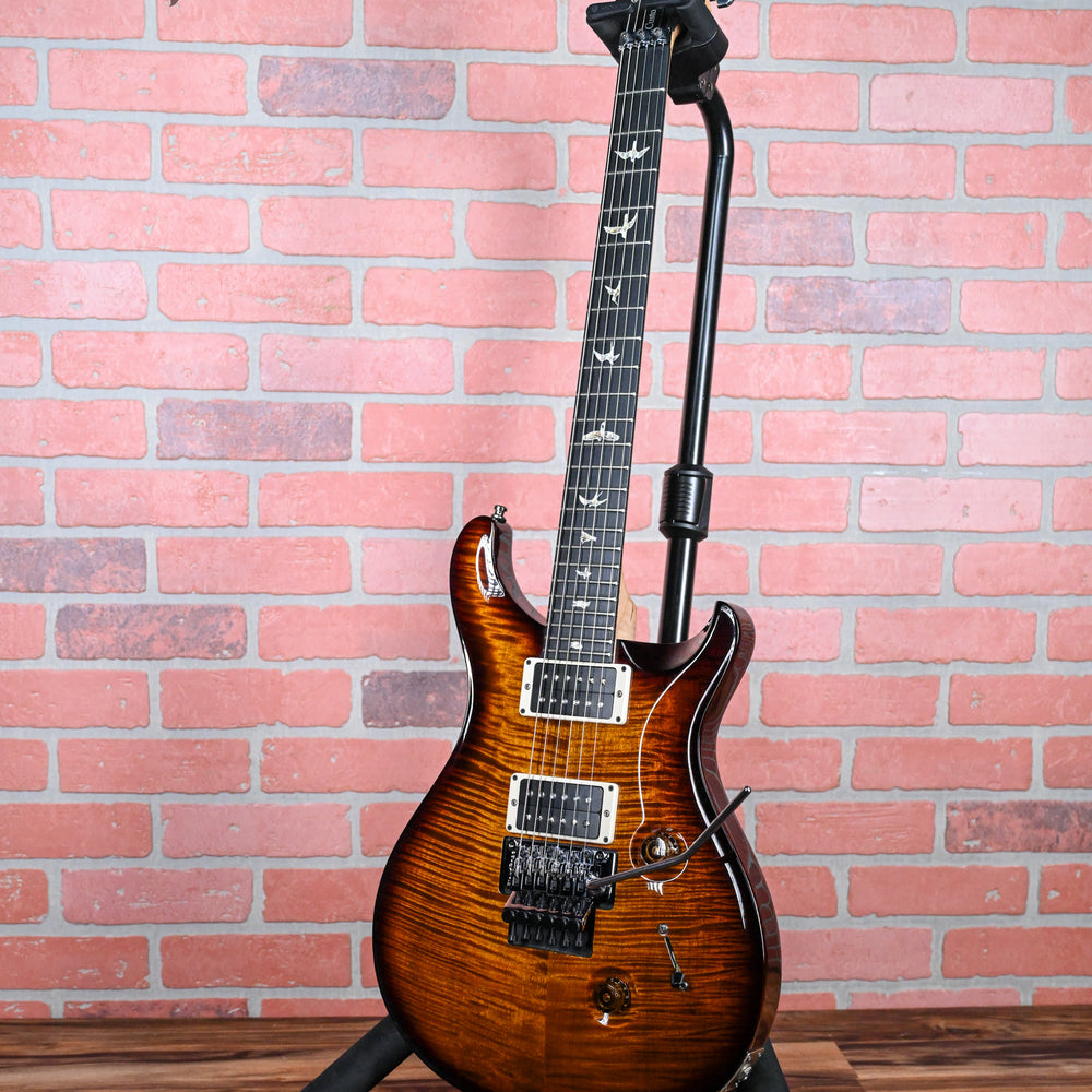 
                      
                        PRS Custom 24 Floyd Flame Maple 10-Top Black Gold Wrap Burst Flame Maple Neck 2014 w/OHSC
                      
                    