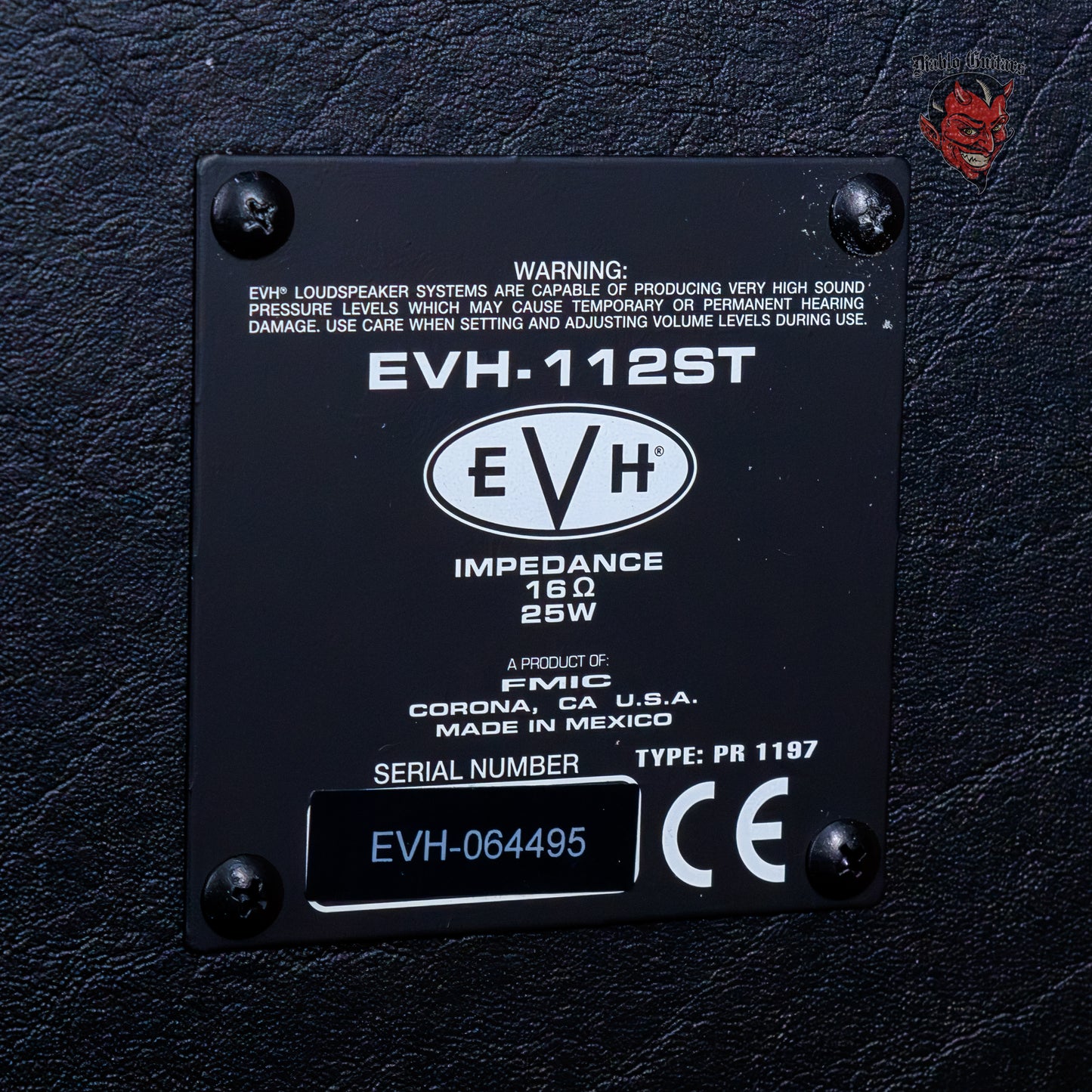 EVH 5150 III 1x12 Cab - Stealth Black