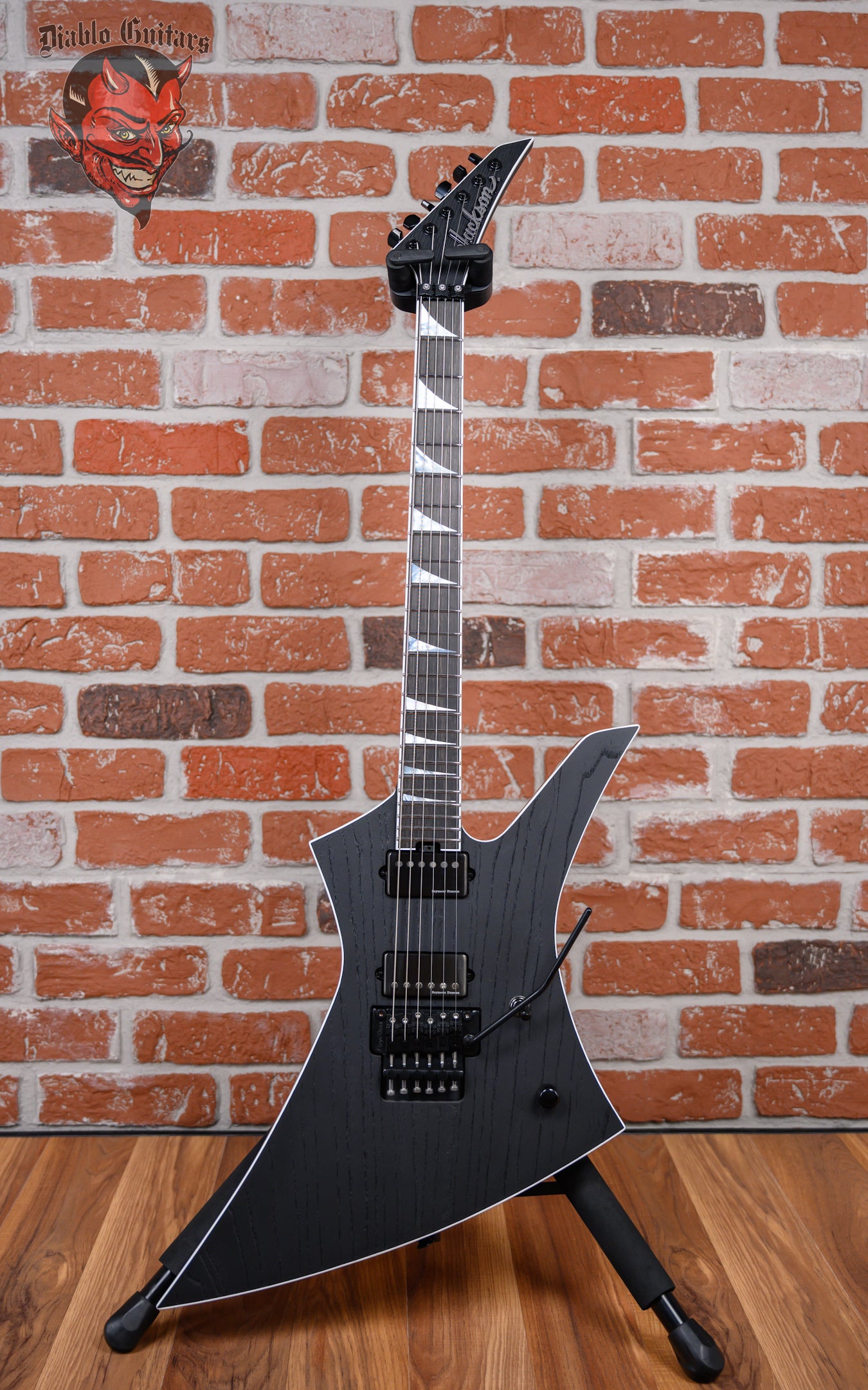Jackson USA Custom Shop Jeff Loomis Signature Kelly Black 2023 w/OHSC (New B-stock)