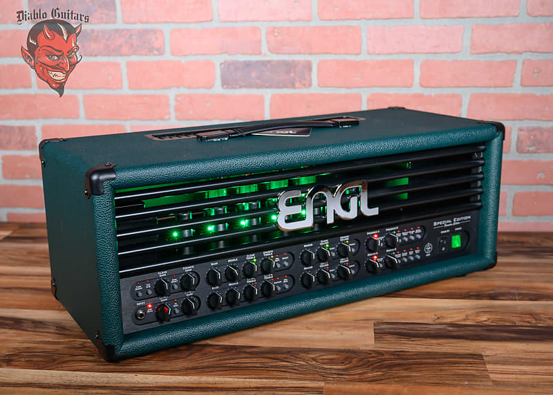 Engl Custom Shop Special Edition Founders Edition E670FE 5-Channel 100-watt all Tube Head with 6L6 Tubes Green Bronco