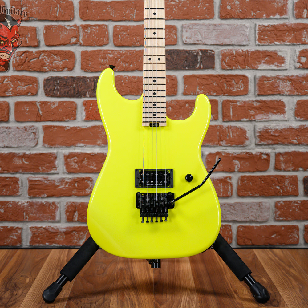 Charvel USA Custom Shop San Dimas Namm Edition #603 Master Built by “Red” Dave Nicholes Neon Pearl Yellow 2025 w/OHSC