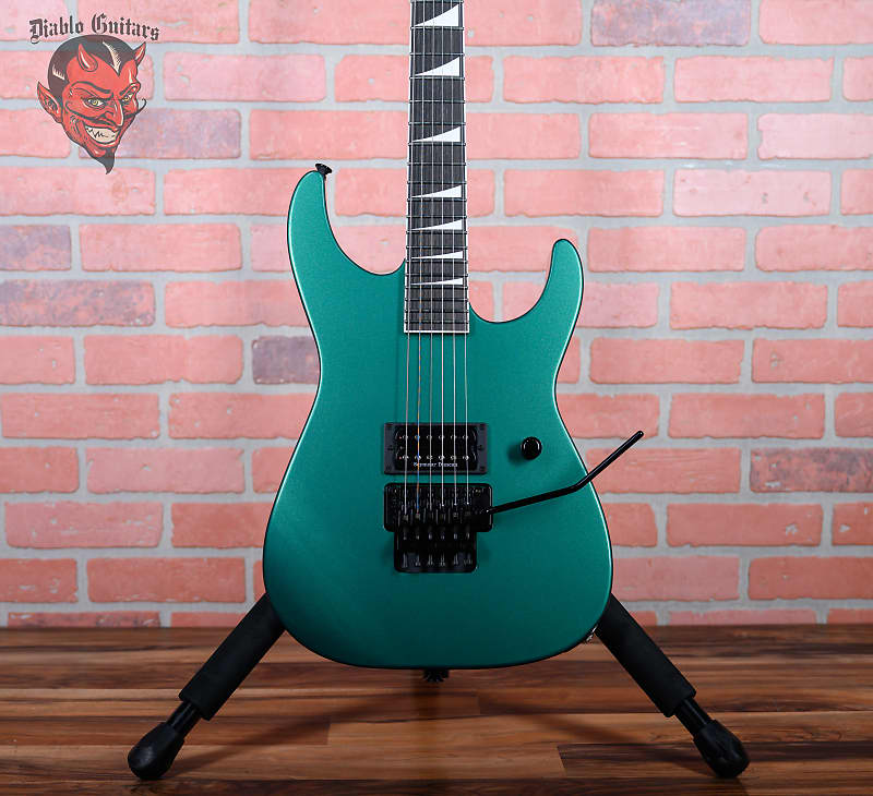 Jackson USA Custom Shop DK FR 1H Dinky Sherwood Green 2019 w/OHSC (NOS B-stock)