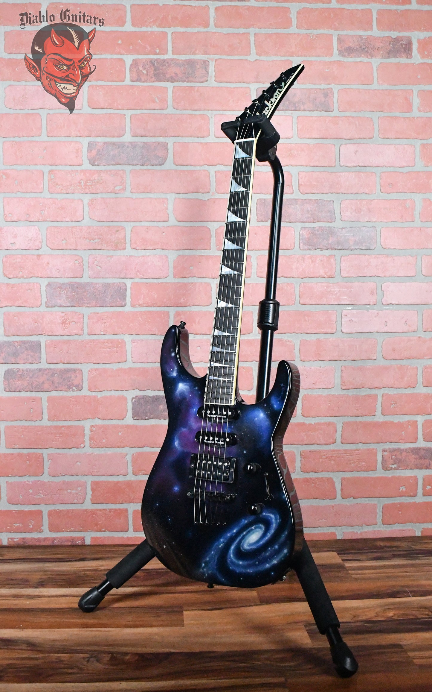 Jackson USA SL1T Soloist Nebula Graphic By Dan Lawrence 2004 w/OHSC