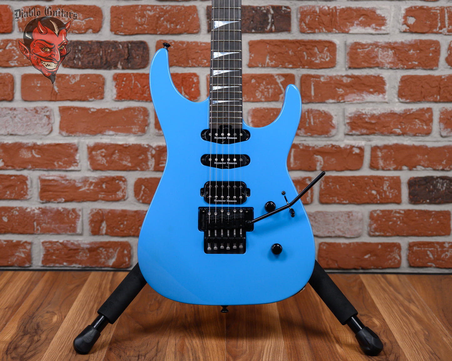Jackson American Series Soloist SL3 Gloss Riviera Blue 2022 w/ Softshell Case (B-Stock)