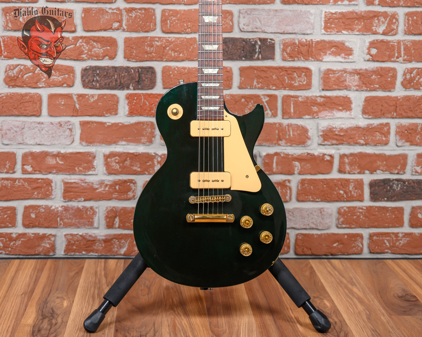 Gibson Les Paul Studio Gem Series Emerald 1996 w/Hardshell Case