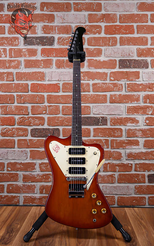 
                      
                        Gibson Firebird III Non-Reverse Sunburst 1967 w/OHSC
                      
                    