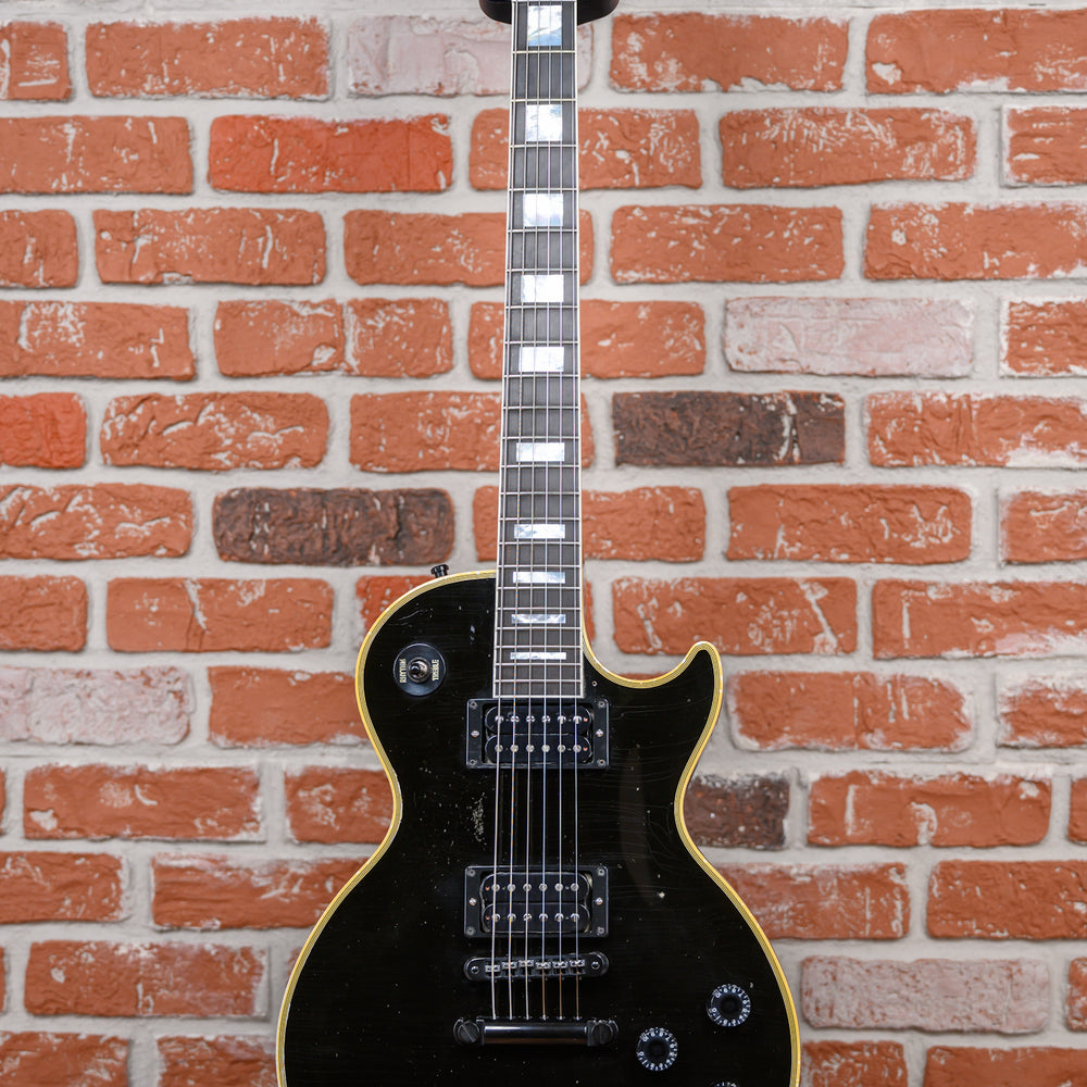 
                      
                        Gibson Custom Shop Kirk Hammett 1989 Les Paul Custom Murphy Lab Aged Ebony 2023 w/OHSC
                      
                    