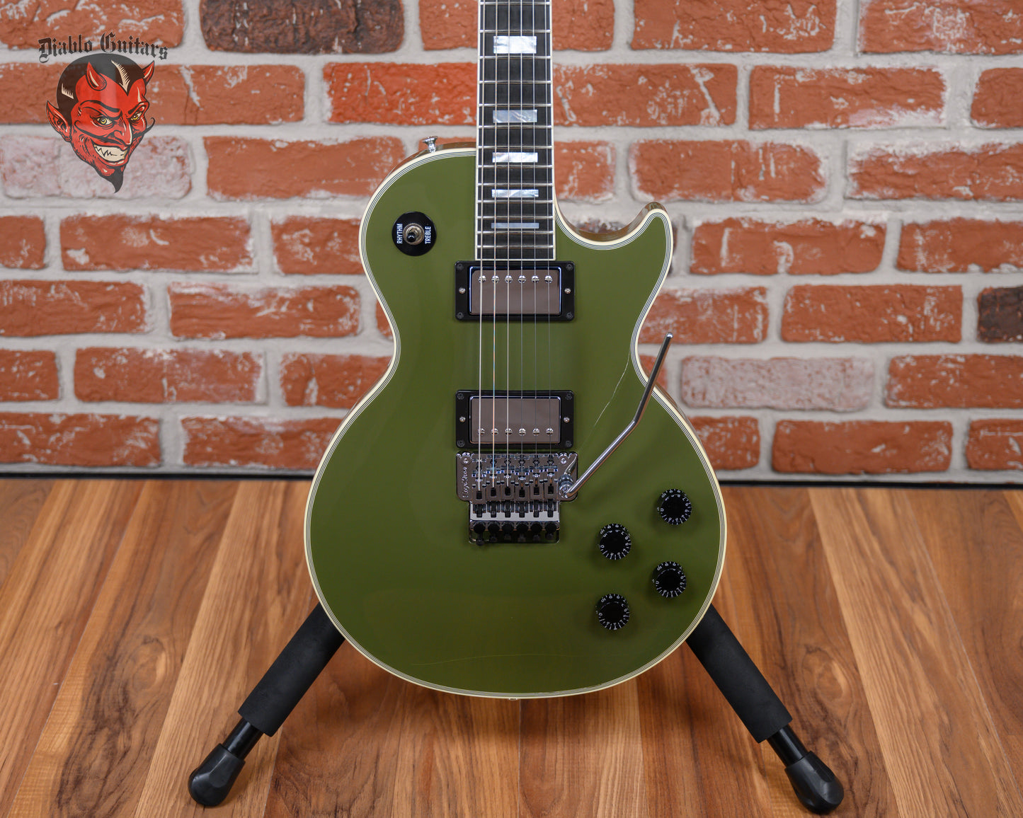 Gibson Custom Shop Les Paul Axcess Olive Drab 2017 w/OHSC
