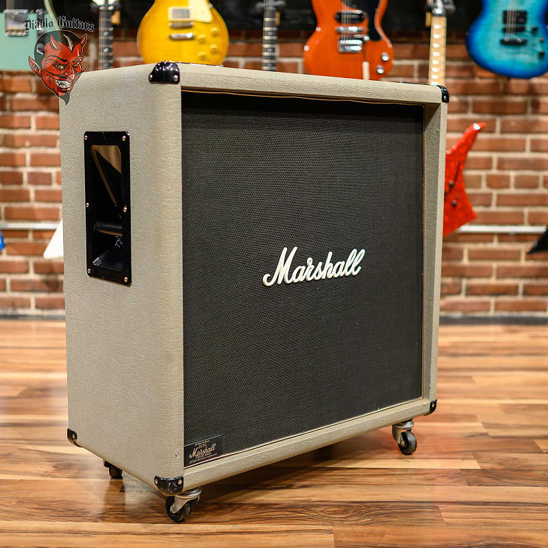 Marshall 2551B Silver Jubilee Reissue 280-Watt 4x12" Straight Guitar Speaker Cabinet 1987