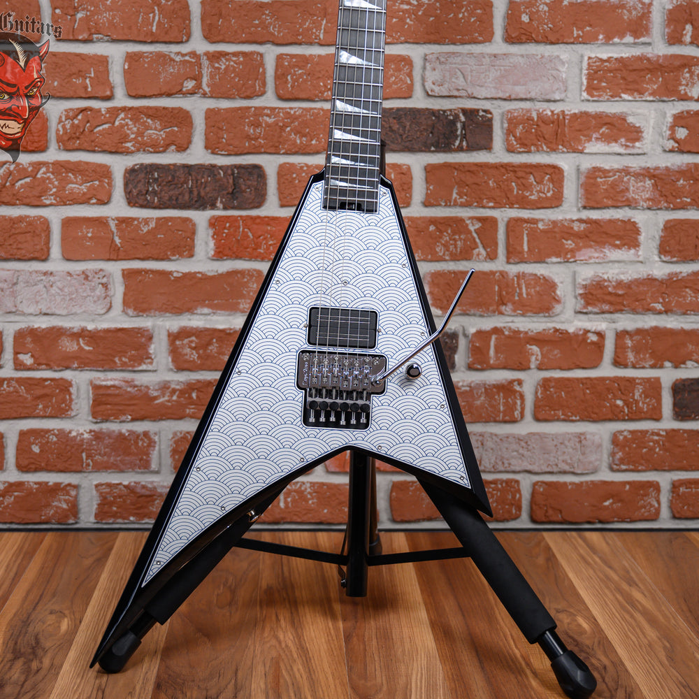 Jackson USA Custom Shop Rhoads Masterbuilt By Pasquale Campolattano Engraved Wave Plates High-Gloss Urethane 2024 w/OHSC