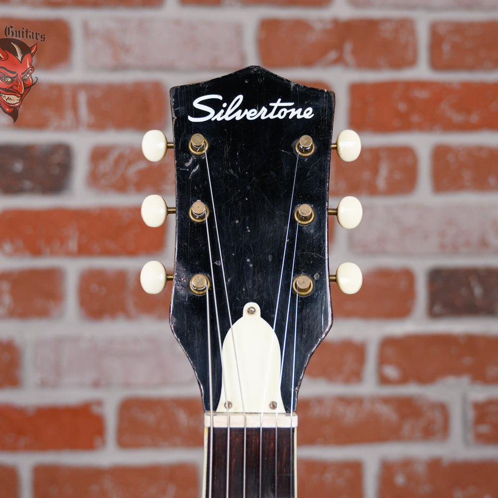 
                      
                        Silvertone Model 57 1445L Blonde Early 1960's w/OHSC
                      
                    