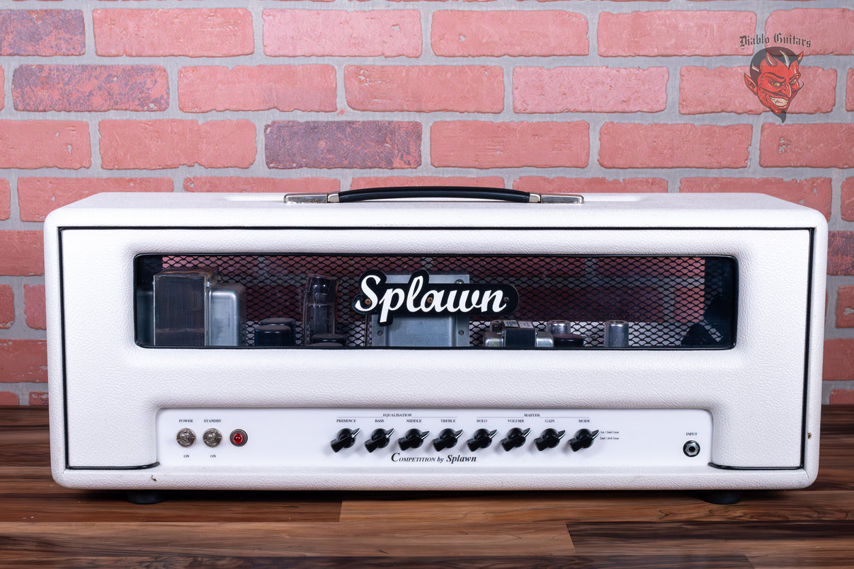 Splawn Competition Single Channel 50W Head White Diablo Guitars