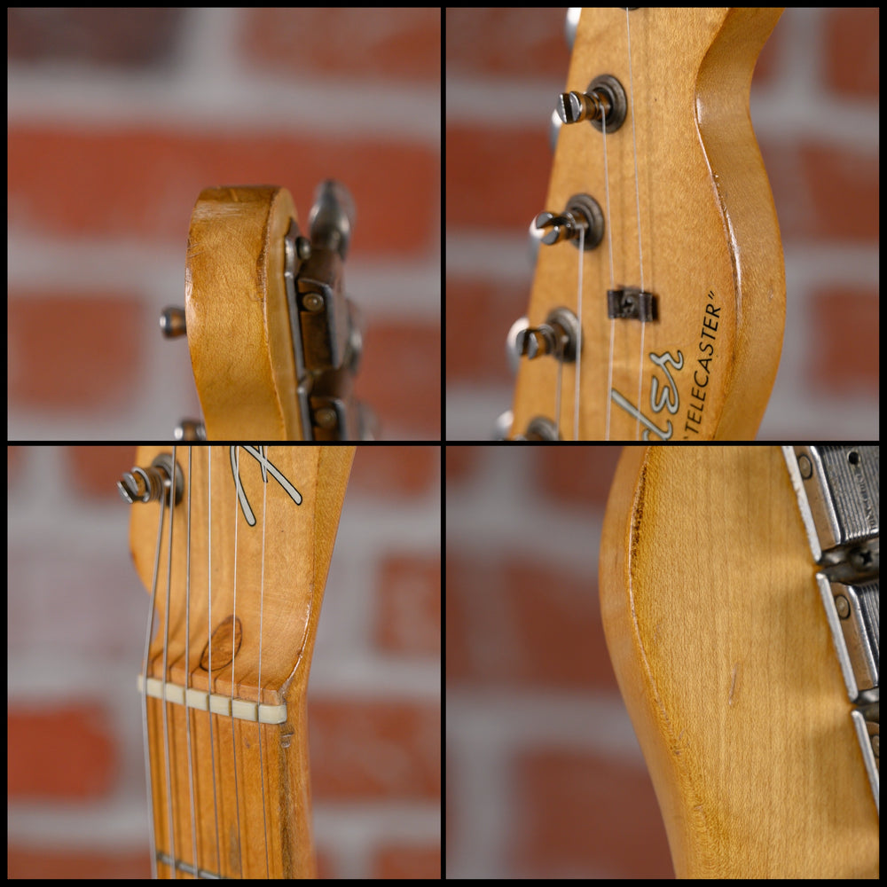 
                      
                        Fender Telecaster Blonde 1955/1956 w/Hardshell Case (Refin)
                      
                    