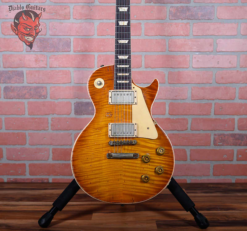 Gibson Custom Shop 1959 Reissue Tom Doyle Limited “Time Machine” Series #55 Dirty Lemon Relic 2020 w/OHSC