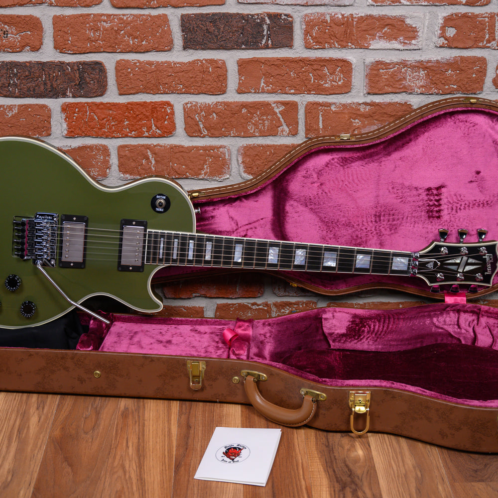 Gibson Custom Shop Les Paul Axcess Olive Drab 2017 w/OHSC