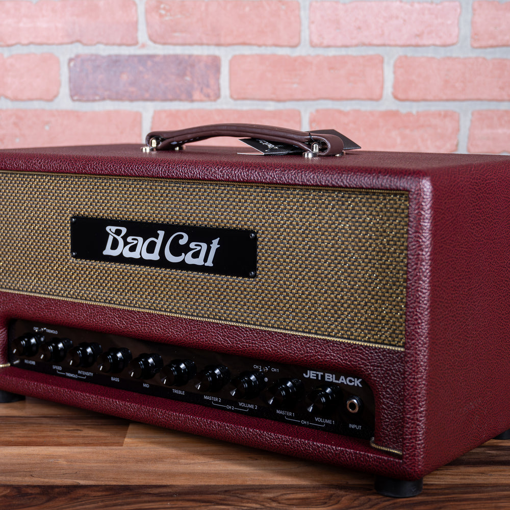 
                      
                        Bad Cat Custom Jet Black 2-Channel 38-Watt Amp Head 2024 - Chianti Bronco
                      
                    