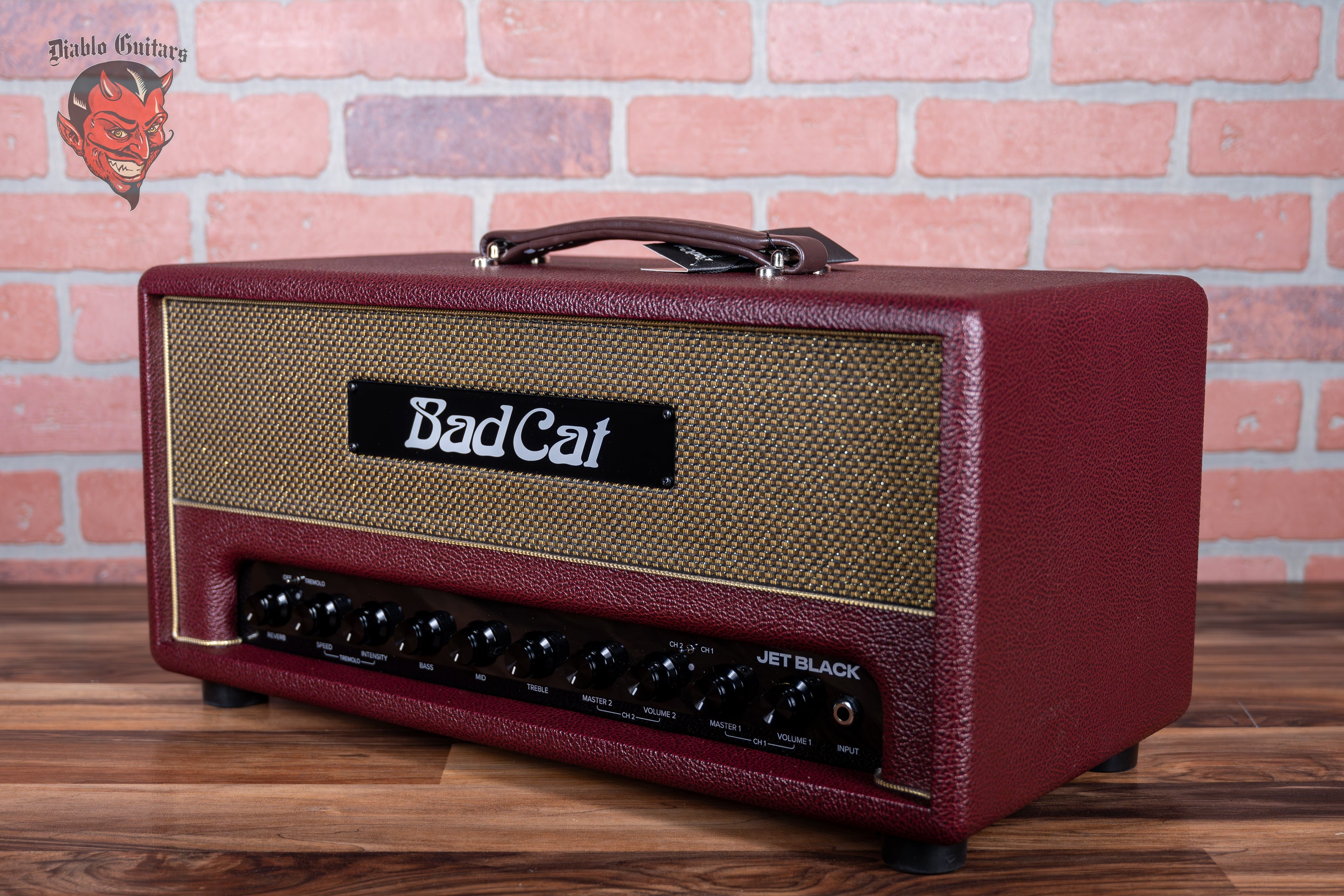 Bad Cat Custom Jet Black 2-Channel 38-Watt Amp Head 2024 - Chianti Bronco