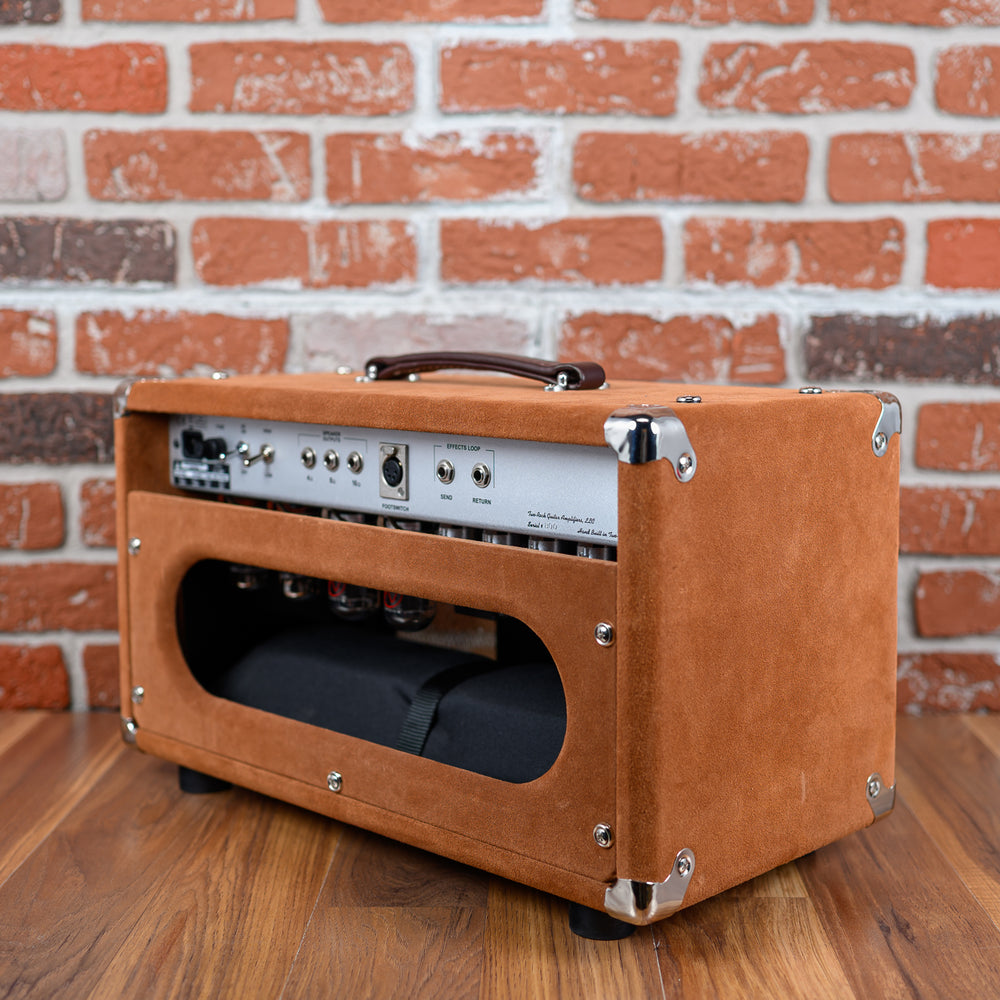 
                      
                        Two Rock Classic Reverb Signature 6L6 / 5881 50-Watt Guitar Matching Half Stack 2022 Tobacco Suede
                      
                    