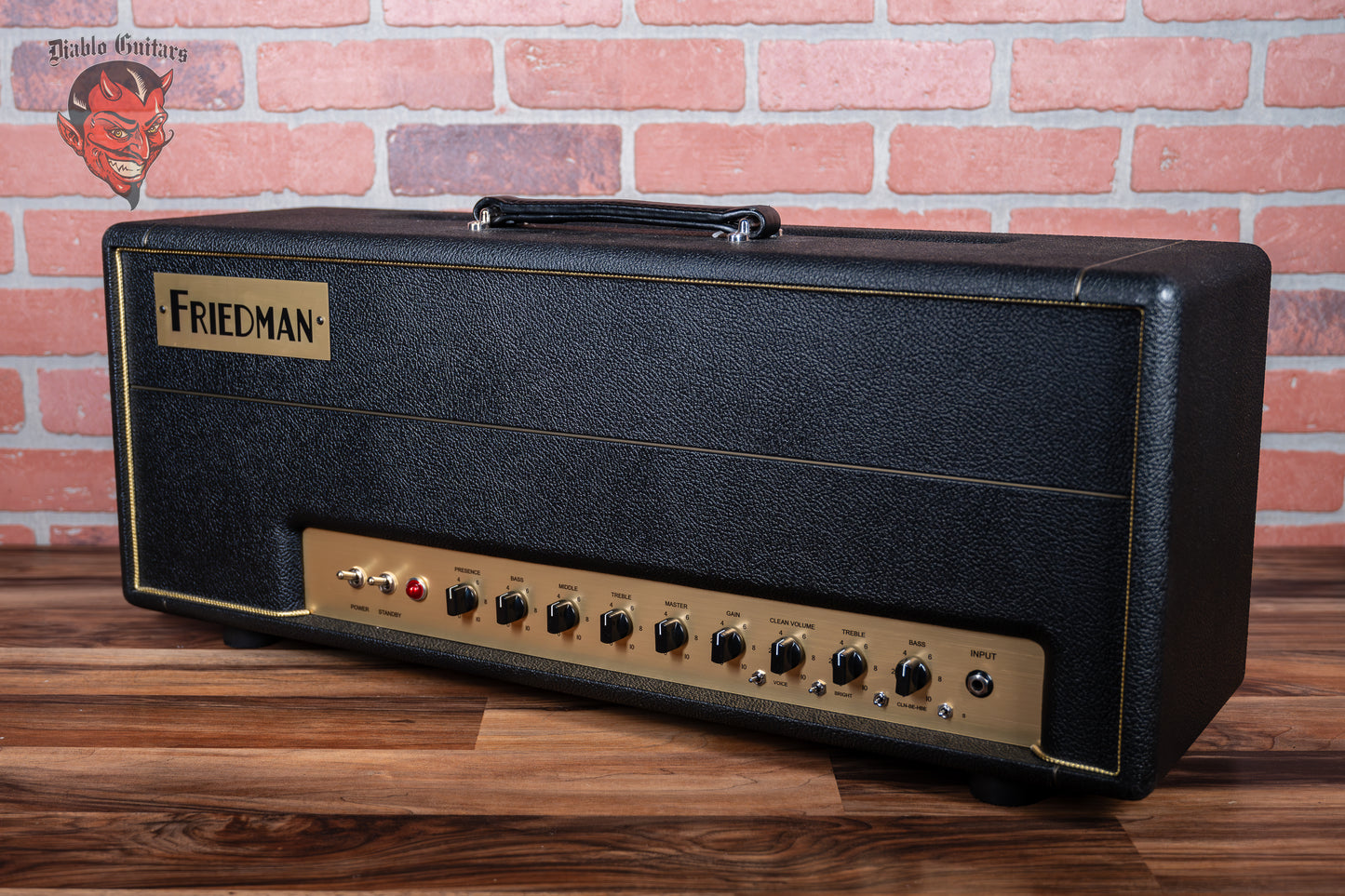 Friedman BE-100 Brown Eye 2-Channel 100-Watt Amp Head 2012 Black