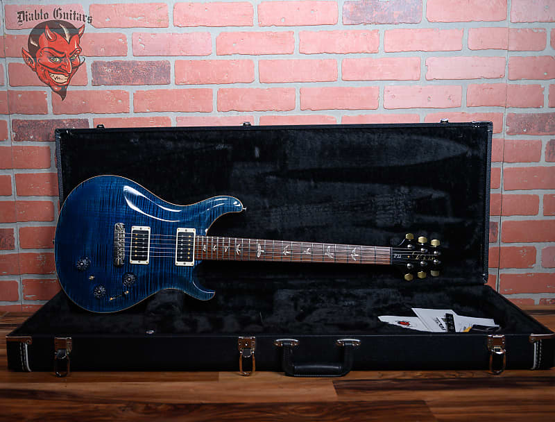 PRS P22 Flame Maple 10-Top Whale Blue 2012 w/OHSC