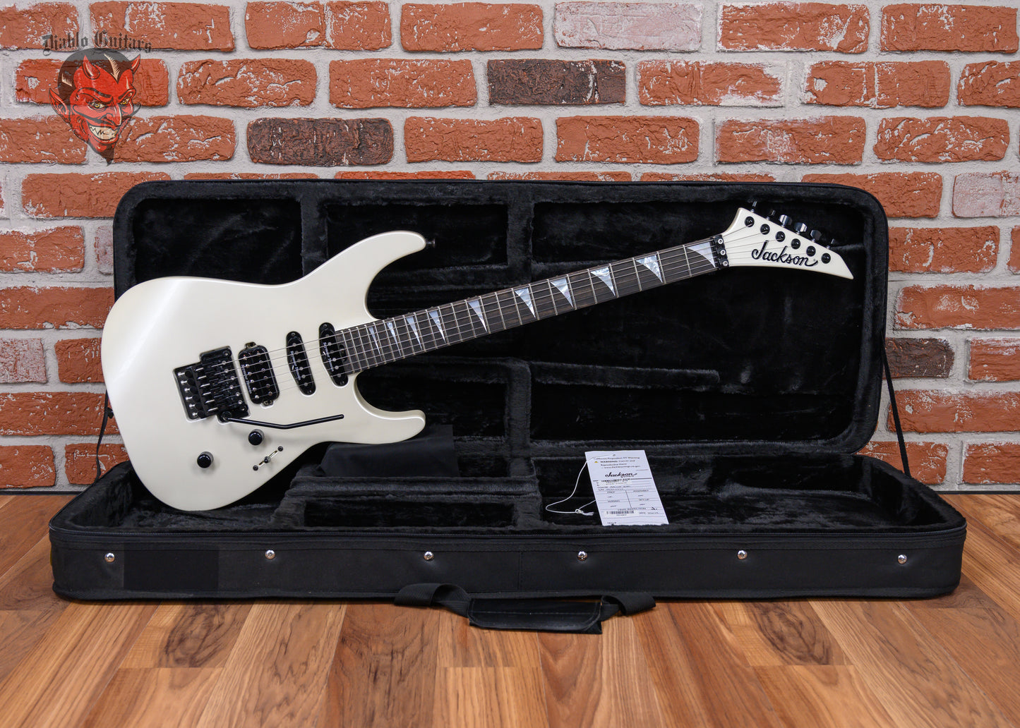 Jackson American Series Soloist SL3 Platinum Pearl w/OSSC (B-Stock)