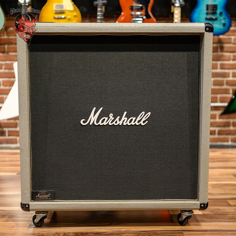 Marshall 2551B Silver Jubilee Reissue 280-Watt 4x12" Straight Guitar Speaker Cabinet 1987