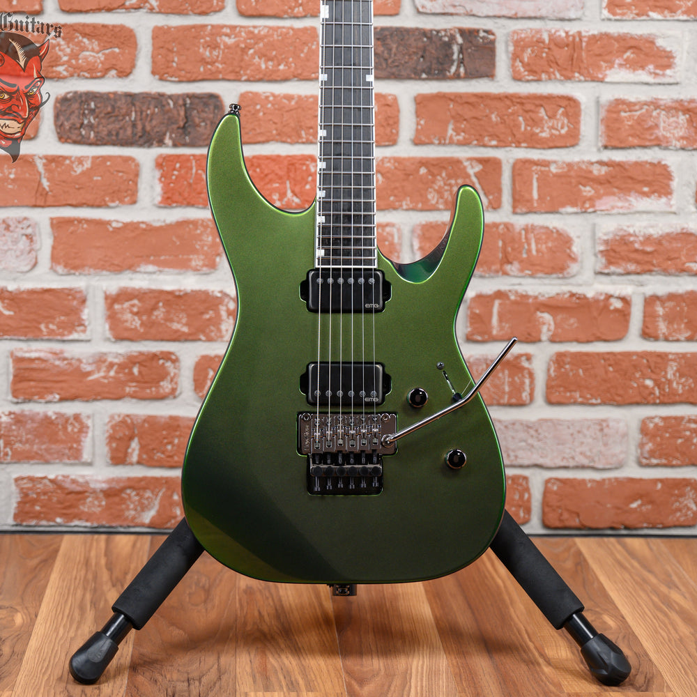 ESP M-II Custom CTM Maziora Silver Green 2024 w/OHSC