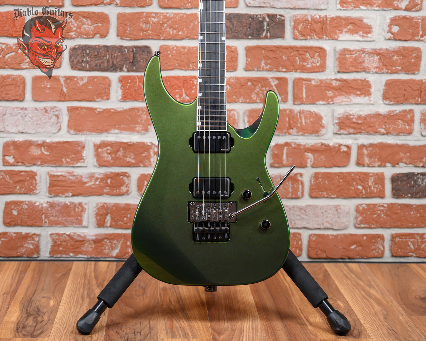ESP M-II Custom CTM Maziora Silver Green 2024 w/OHSC