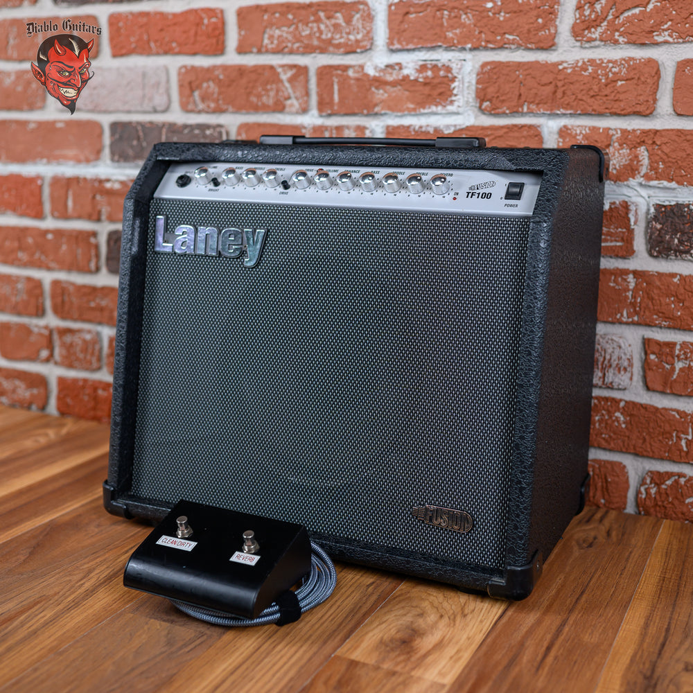 Laney TF 100 Tube Fusion 50W 1x10 Guitar Amp Combo Black