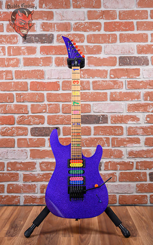 
                      
                        Kiesel JB24 “Numbers” Jason Becker Signature Purple Sparkle 2020 w/OHSC
                      
                    