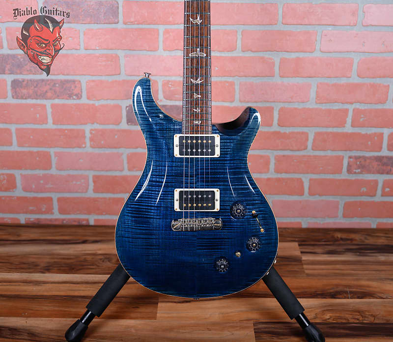 PRS P22 Flame Maple 10-Top Whale Blue 2012 w/OHSC