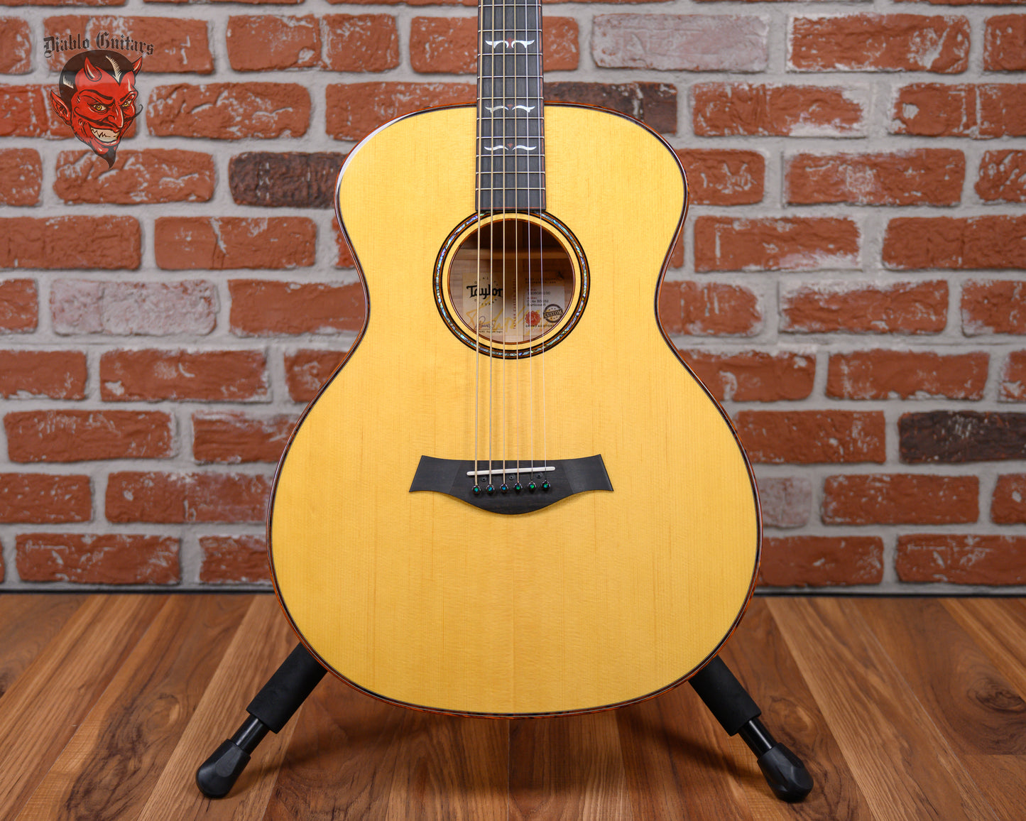 Taylor Custom C14e Baritone 6 "The Catch" #32 NAMM 2025 Grand Auditorium Acoustic Electric Lutz Spruce Top Natural 2025 w/OHSC
