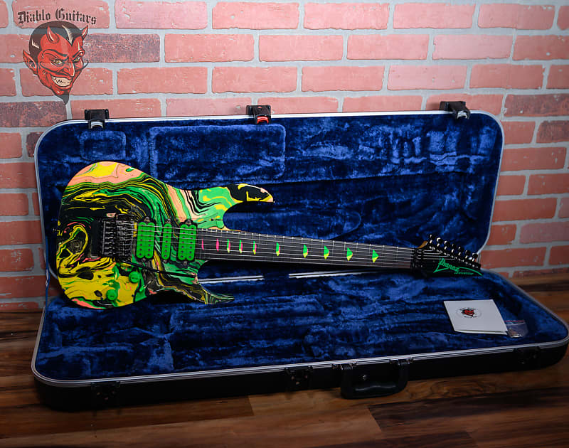 Ibanez UV77-MC ATD Steve Vai Signature Universe Multi-Color 1991 w/Hardshell Case