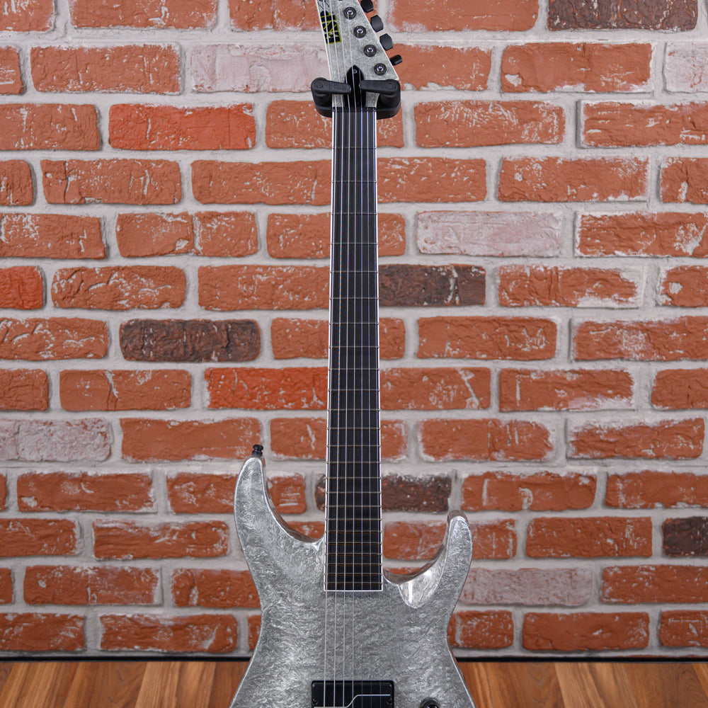 
                      
                        ESP Custom Shop Signature Series Stef Carpenter Signature E-Stef B7 1-Hum Liquid Metal Silver 2024 w/OHSC
                      
                    