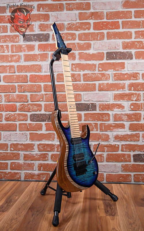 
                      
                        Kiesel Aries 7-String 5A Flame Maple Top Deep Knight Blue Burst 2015 w/OHSC
                      
                    