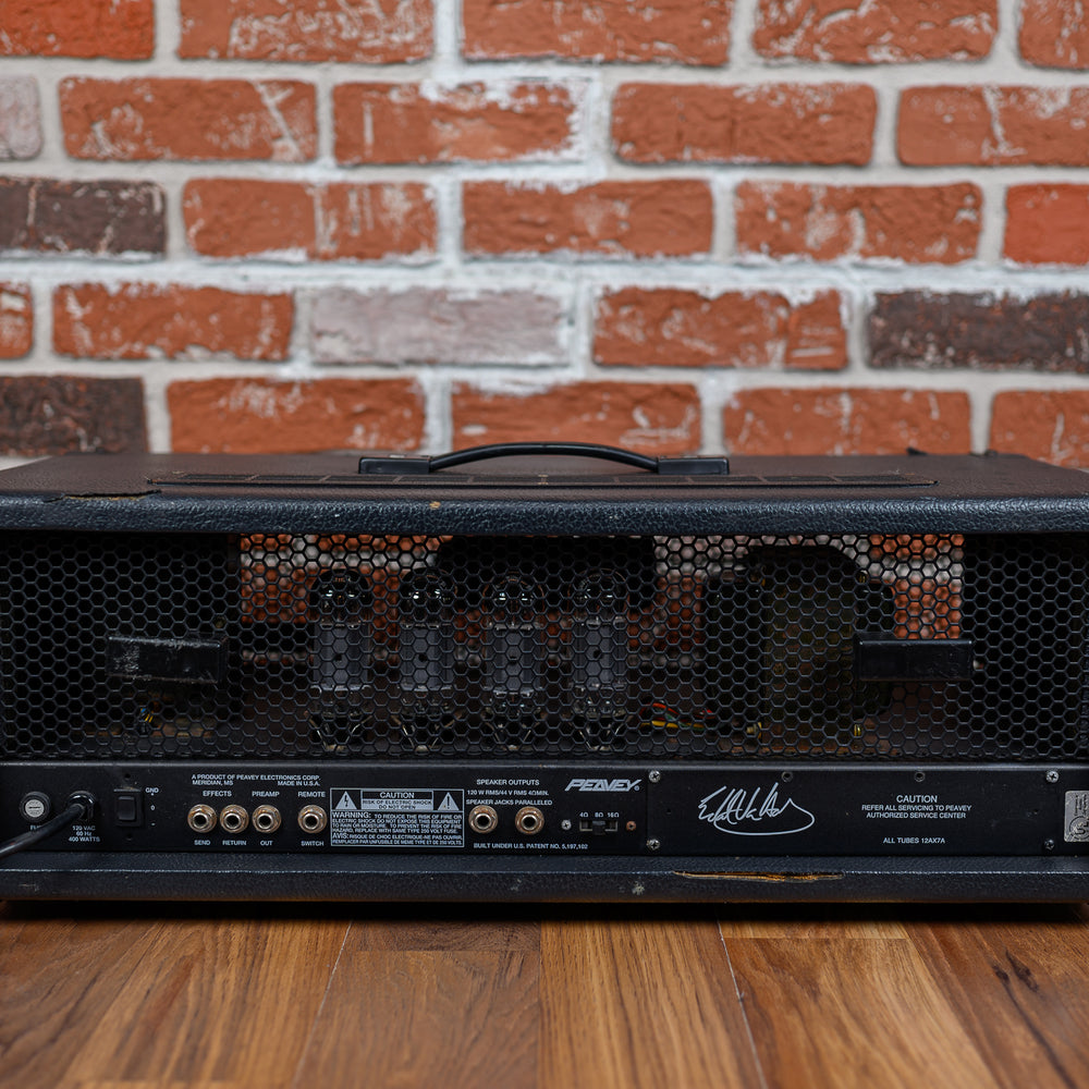 
                      
                        Peavey 5150 "Script" 2-Channel 120-Watt Guitar Amp Head 1993 Black
                      
                    