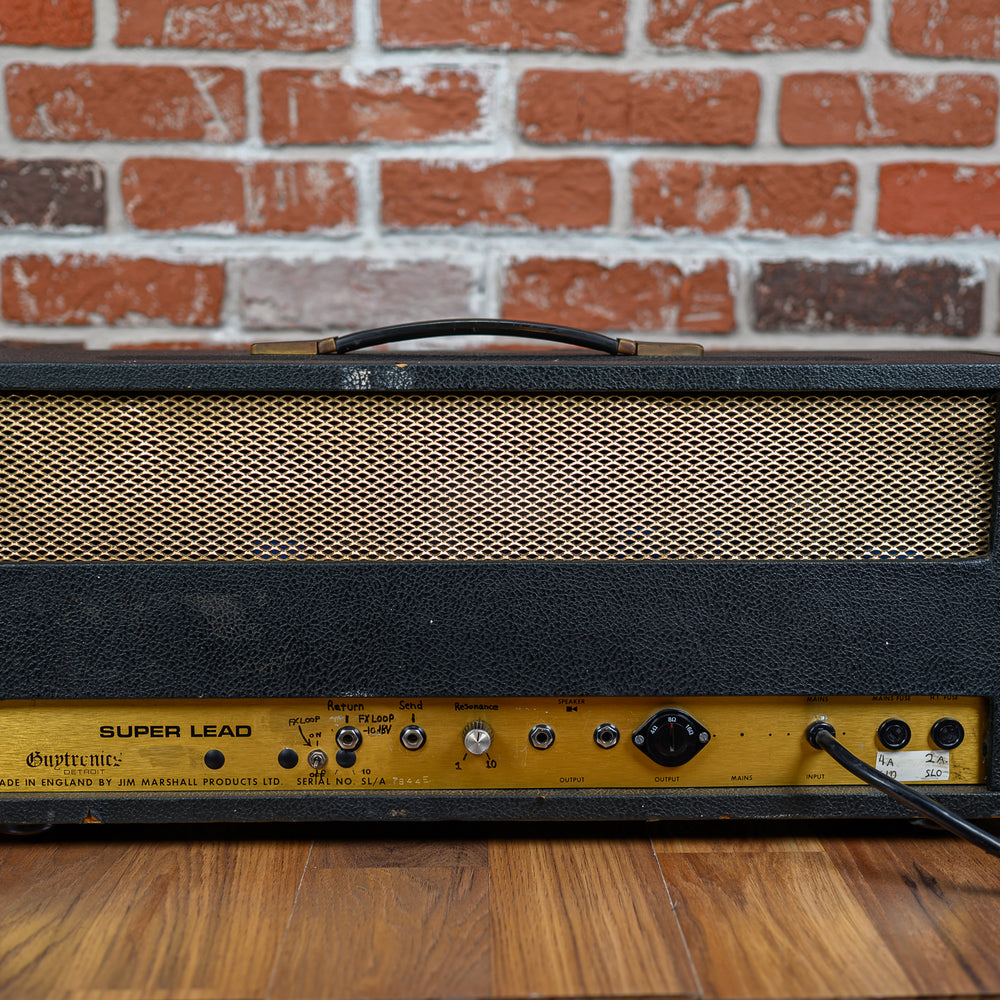 
                      
                        Marshall JMP 1959 Super Lead 2-Channel 100-Watt Guitar Head 1973
                      
                    