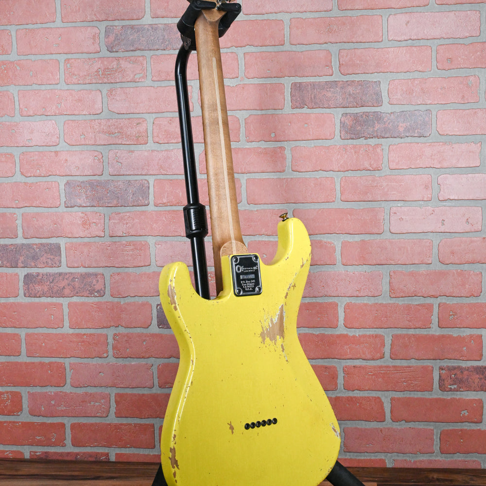 
                      
                        Charvel USA Custom Shop San Dimas HSH CT Relic Aged Nitro Graffiti Yellow Relic 2024 w/OHSC
                      
                    