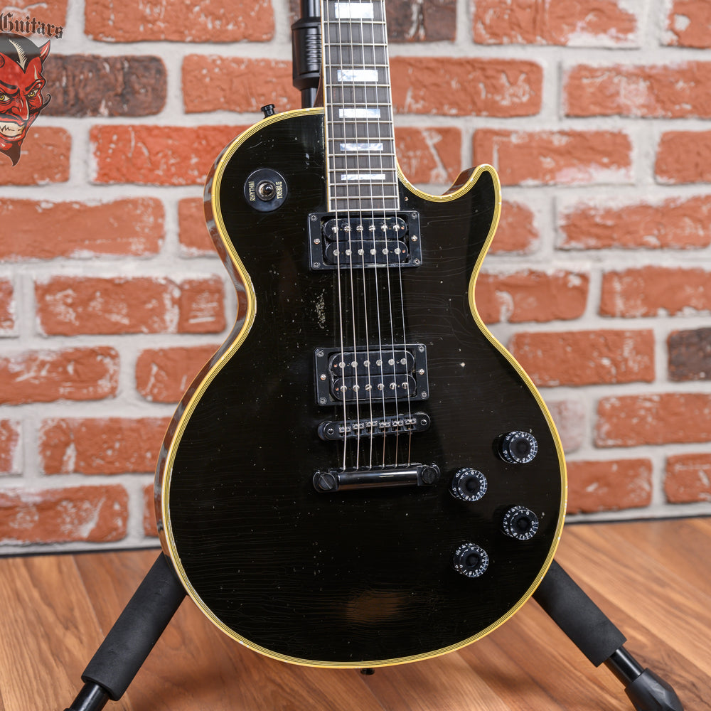 
                      
                        Gibson Custom Shop Kirk Hammett 1989 Les Paul Custom Murphy Lab Aged Ebony 2023 w/OHSC
                      
                    