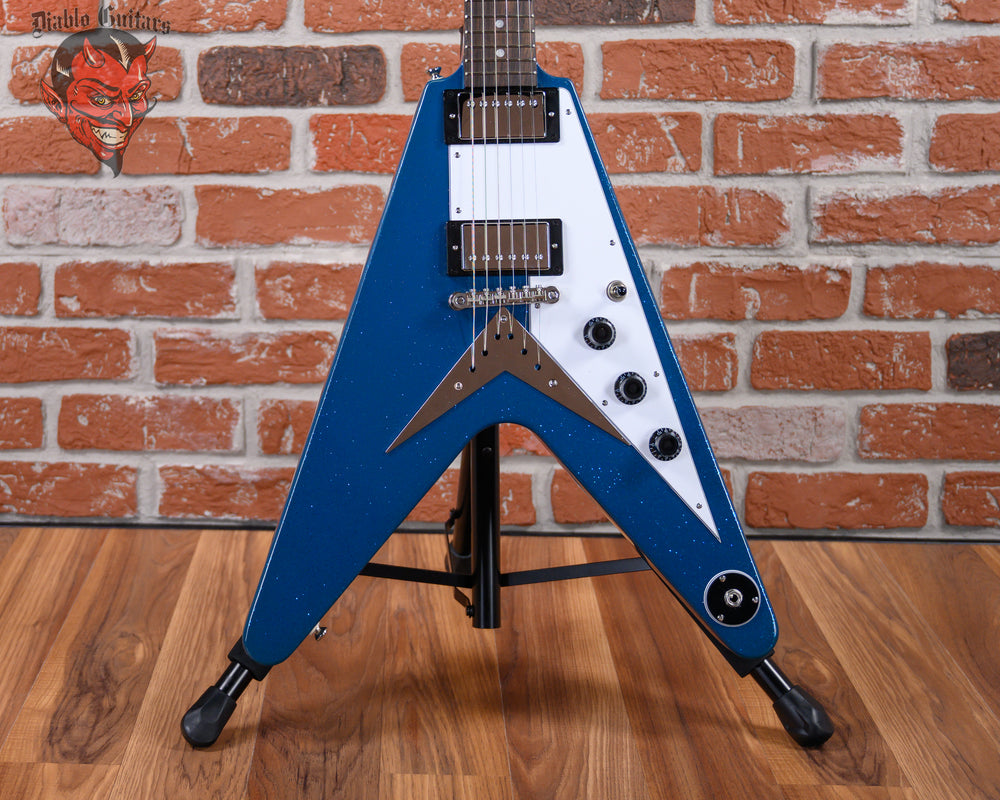 Epiphone Flying V Brunswick Blue Sparkle 2024 w/Gigbag