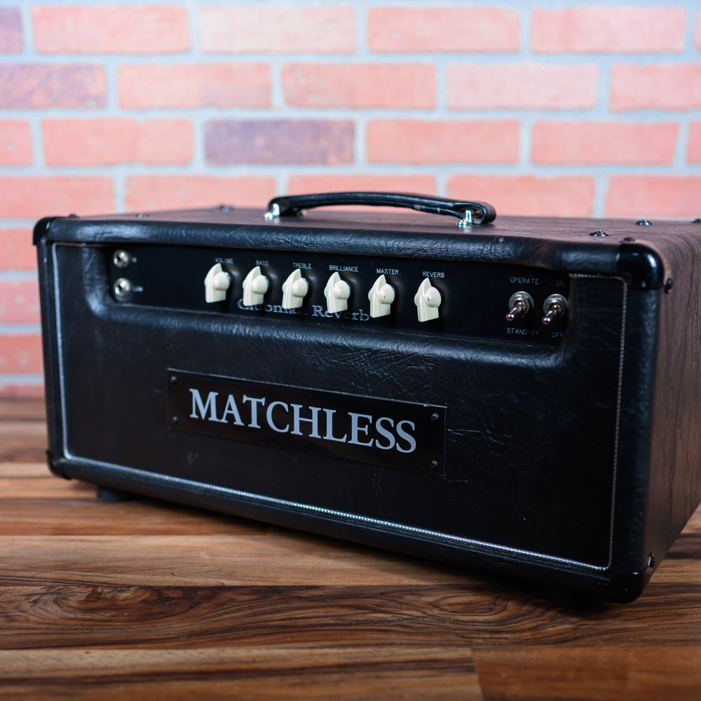 
                      
                        Matchless Clubman Reverb 35-Watt Guitar Head Black
                      
                    