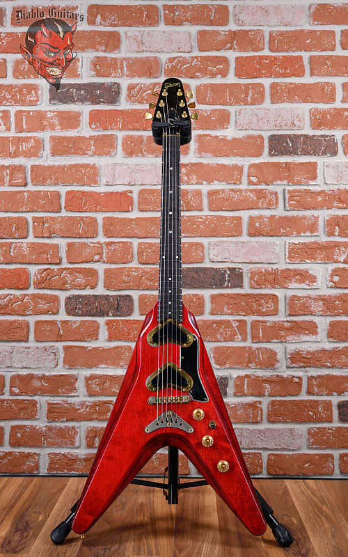 
                      
                        Gibson Flying V2 Cherry 1980 w/OHSC (Signed by Paul Masvidal)
                      
                    