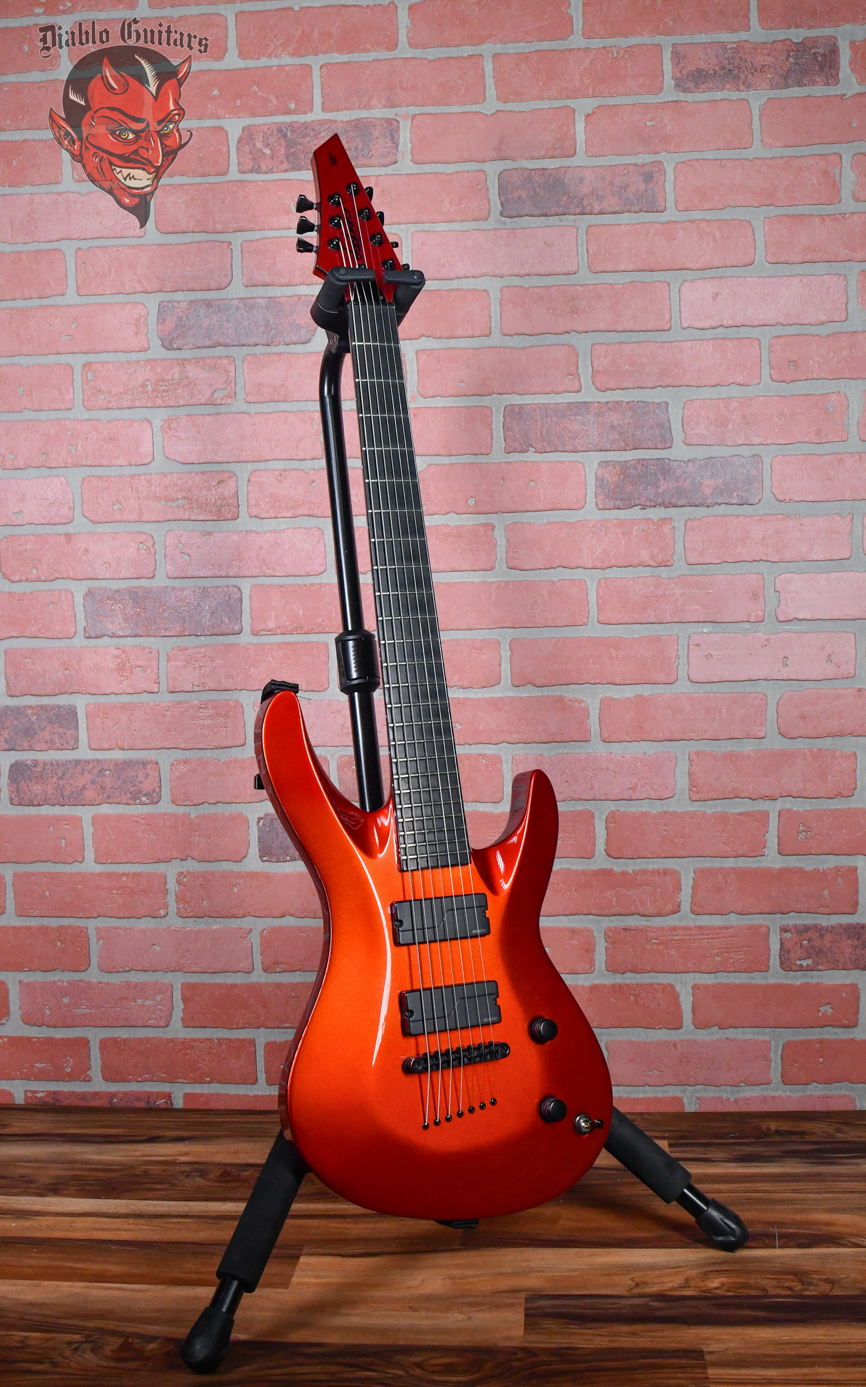 Jackson USA Custom Shop B-7 Masterbuilt by Pablo Santana Ginger Spice Finish 2012 Namm w/Hardshell Case